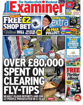 Cover of Huddersfield Daily Examiner
