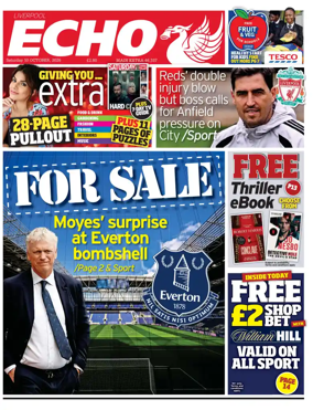 Cover of Liverpool Echo