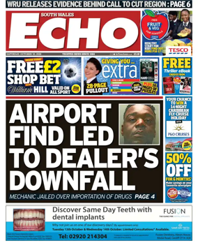 Cover of South Wales Echo