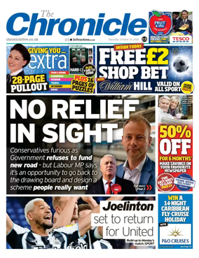 Cover of The Chronicle (South Tyneside and Durham)