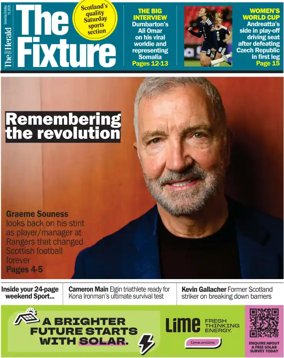 Cover of Herald Sport