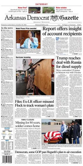 Cover of Arkansas Democrat-Gazette