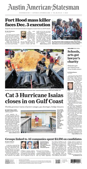 Cover of Austin American-Statesman