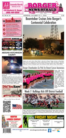 Cover of Borger News-Herald