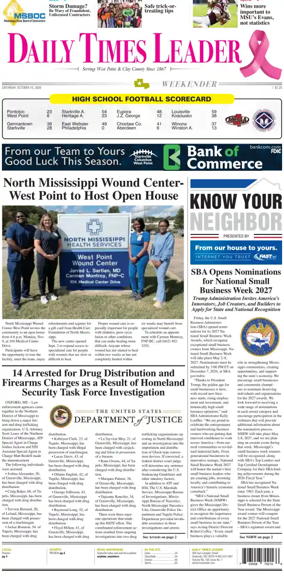 Cover of Daily Times Leader