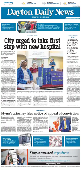 Cover of Dayton Daily News