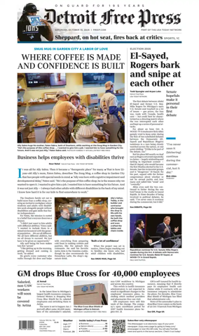 Cover of Detroit Free Press