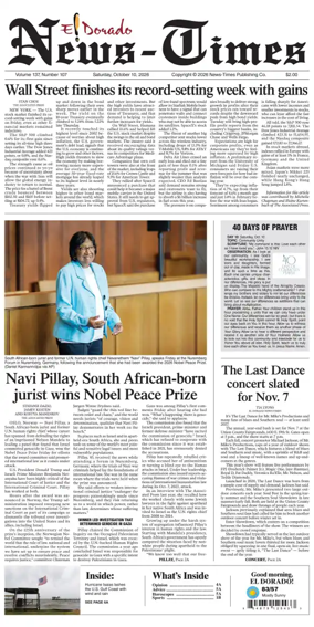 Cover of El Dorado News-Times (VCID - Camden News)