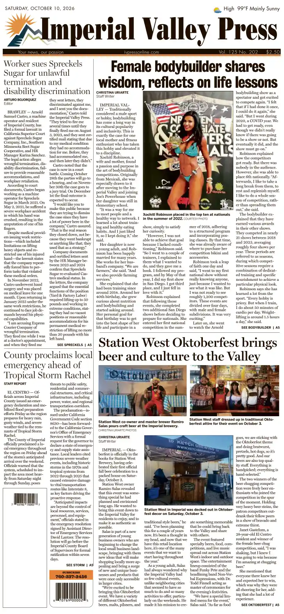 Cover of Imperial Valley Press