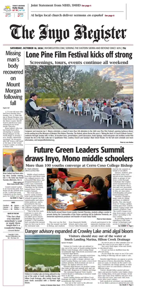 Cover of Inyo Register