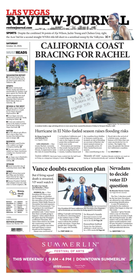 Cover of Las Vegas Review-Journal