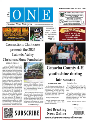 Cover of Observer News Enterprise
