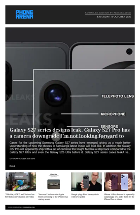 Cover of Phone Arena - Compiled Edition
