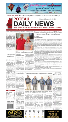 Cover of Poteau Daily News