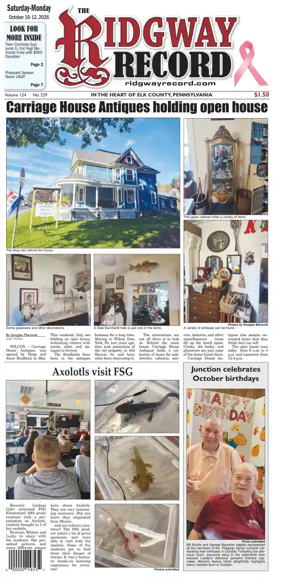 Cover of Ridgway Record