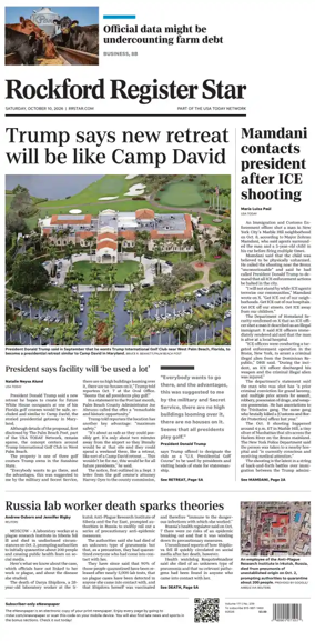 Cover of Rockford Register Star