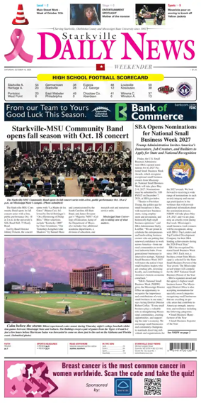 Cover of Starkville Daily News