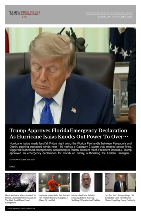 Cover of Tampa Free Press