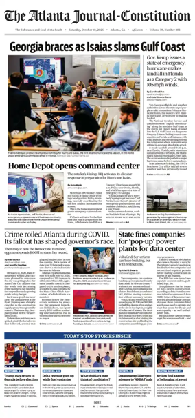 Cover of The Atlanta Journal-Constitution