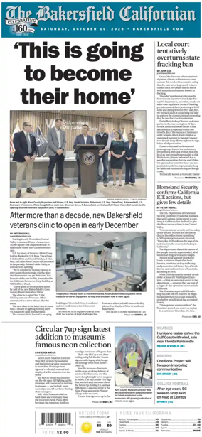 Cover of The Bakersfield Californian