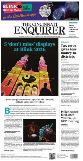 Cover of The Cincinnati Enquirer