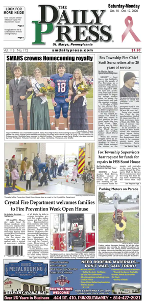 Cover of The Daily Press