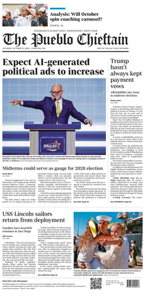 Cover of The Pueblo Chieftain