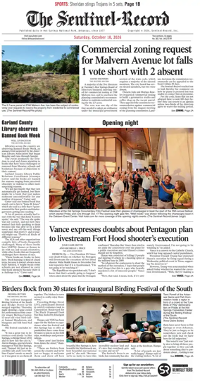 Cover of The Sentinel-Record