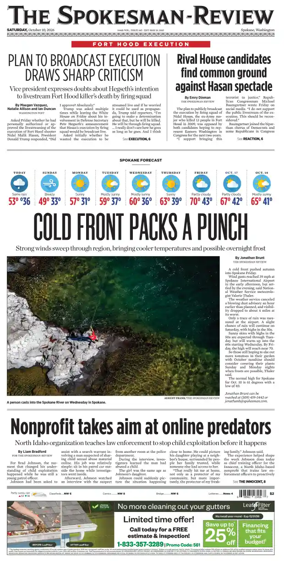 Cover of The Spokesman-Review (Spokane)