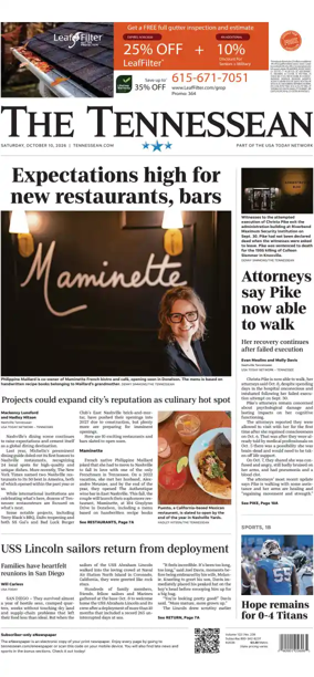 Cover of The Tennessean