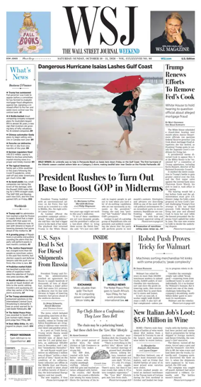 Cover of The Wall Street Journal