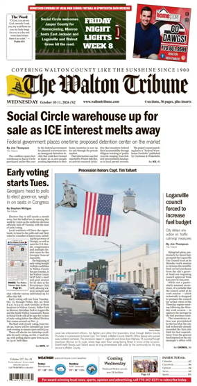 Cover of The Walton Tribune