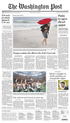 Cover of The Washington Post