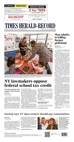 Cover of Times Herald-Record