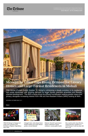 Cover of Tribune India - Compiled Edition