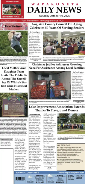 Cover of Wapakoneta Daily News