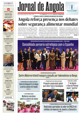 Cover of Jornal de Angola