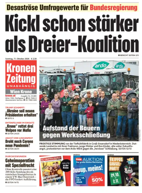 Cover of Kronen Zeitung
