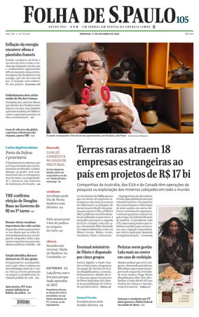 Cover of Folha de S.Paulo