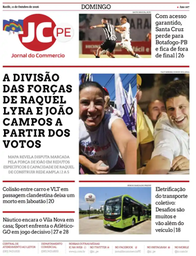Cover of Jornal do Commercio