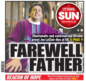 Cover of Ottawa Sun