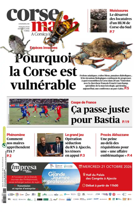 Cover of Corse Matin