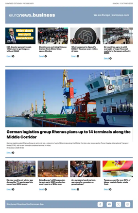 Cover of Euronews Business