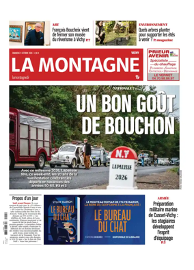 Cover of La Montagne (Vichy)