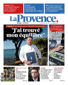 Cover of La Provence Aubagne-La Ciotat