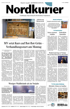 Cover of Demminer Zeitung