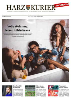 Cover of Harz Kurier am Sonntag