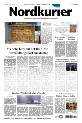 Cover of Strelitzer Zeitung
