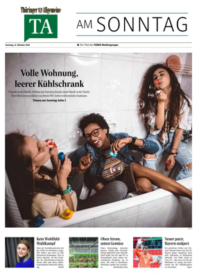 Cover of Thuringer Allgemeine (TA am Sonntag)