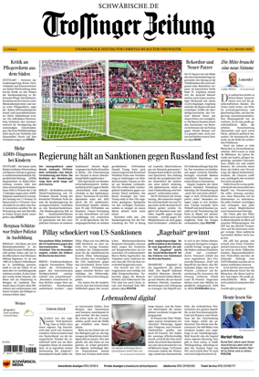Cover of Trossinger Zeitung